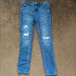 Size 12 Girls sequins detail jean